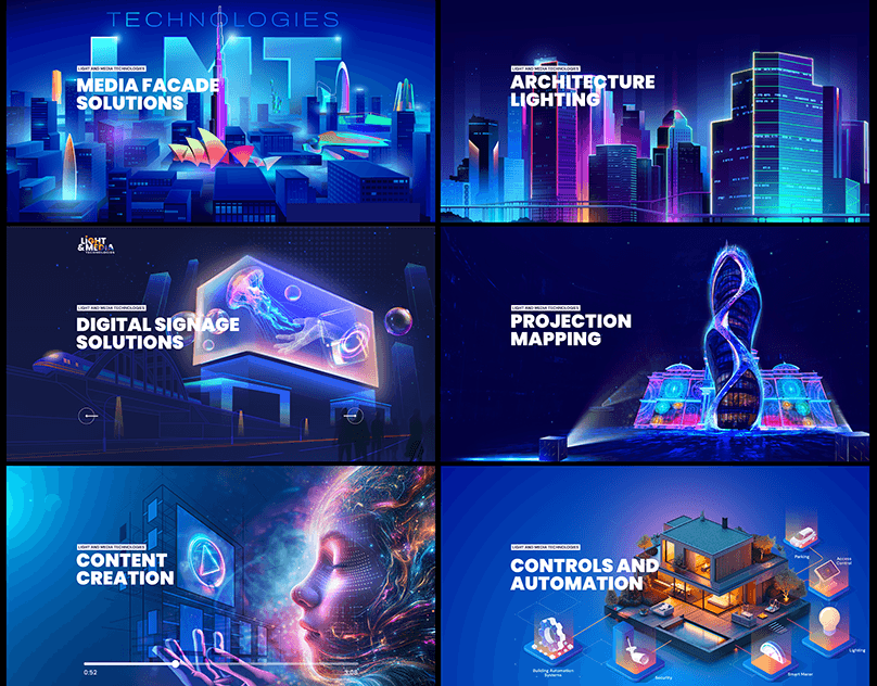 LMT (Light & Media Technologies) — Digital Signage & Media Facade Banners