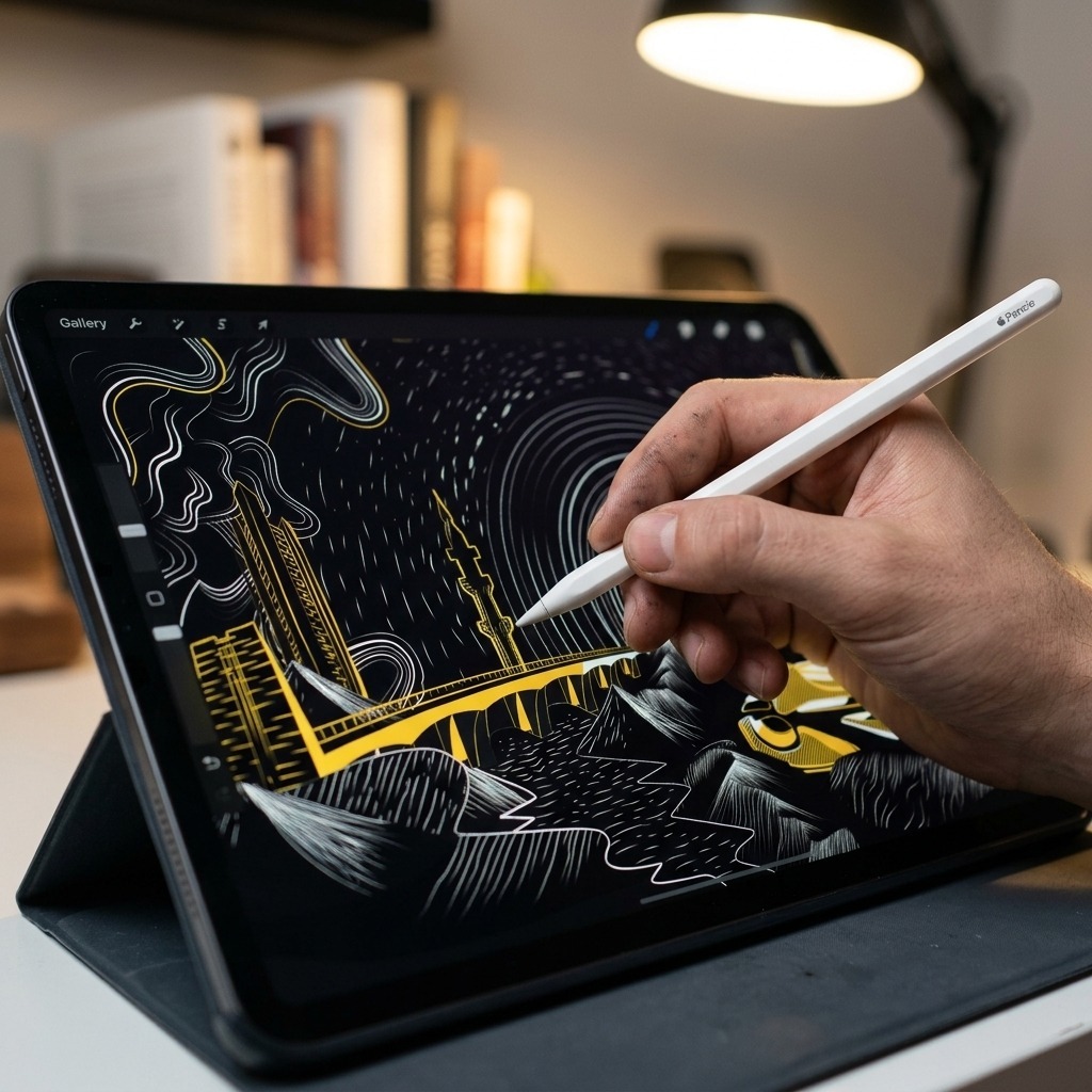 iPad & Affinity Designer Studio Process