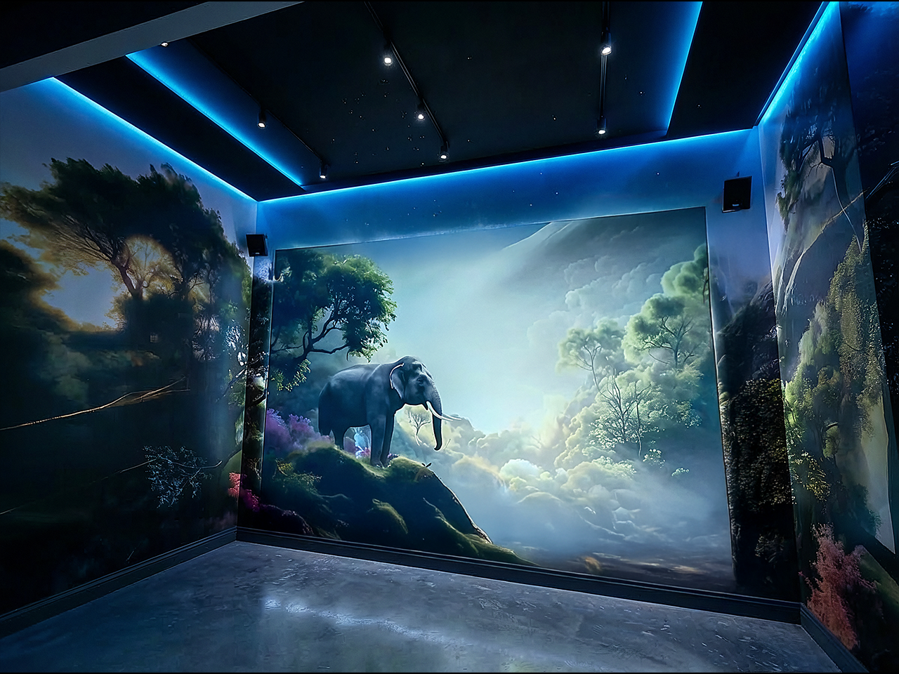 Reem Mall — Seamless LED Living Artwork & Media Facade